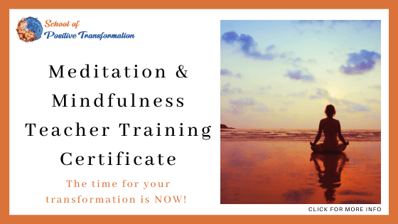 meditation teacher training online - School of Positive Transformation