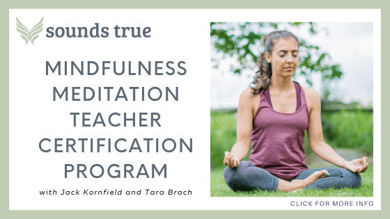 meditation teacher training online - Sounds True
