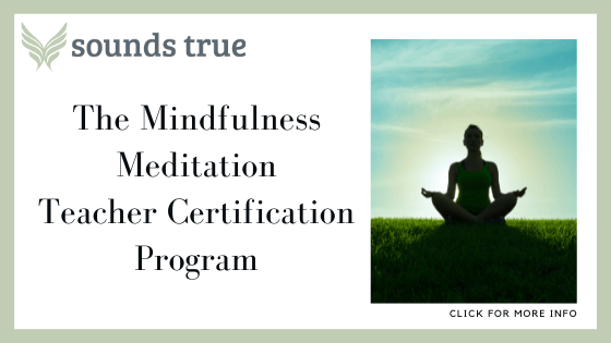 get certified to teach meditation - The Mindfulness of Meditation Certification Program