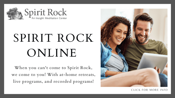 online meditation retreat - Spirit Rock Meditation Center