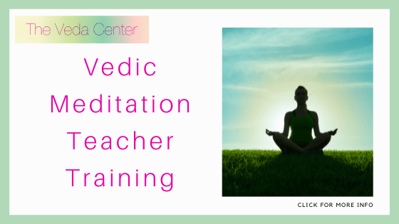 vedic meditation teacher training - The Veda Center