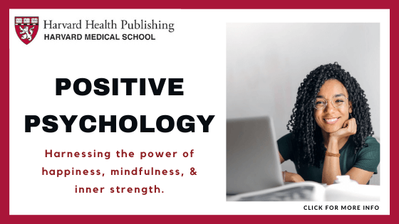 Positive Psychology Certificate Programs Online - Harvard Medical School