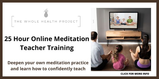 Online Meditation Teacher Training - The Whole Health Project